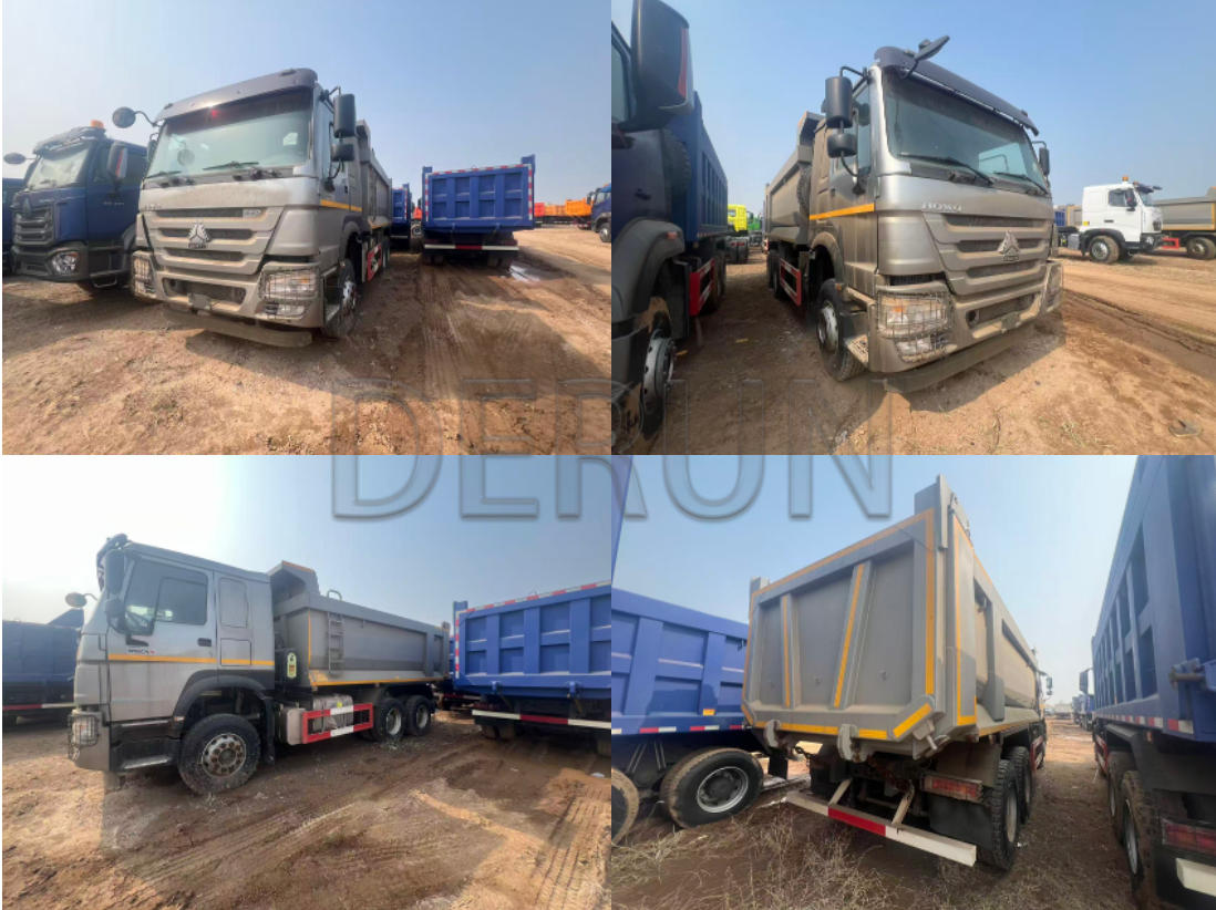 SINOTRUK HOWO 6x4 Zabortegiko kamioia arrakastaz bidali da Aljeriara