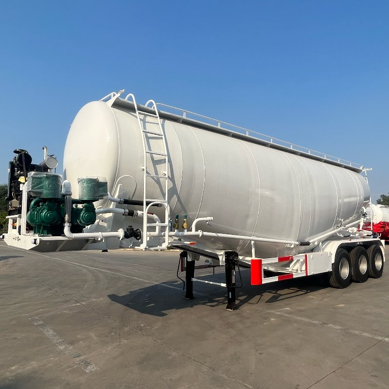 3 Ardatz Berria Bulk Porlan Depositua Semi Trailer