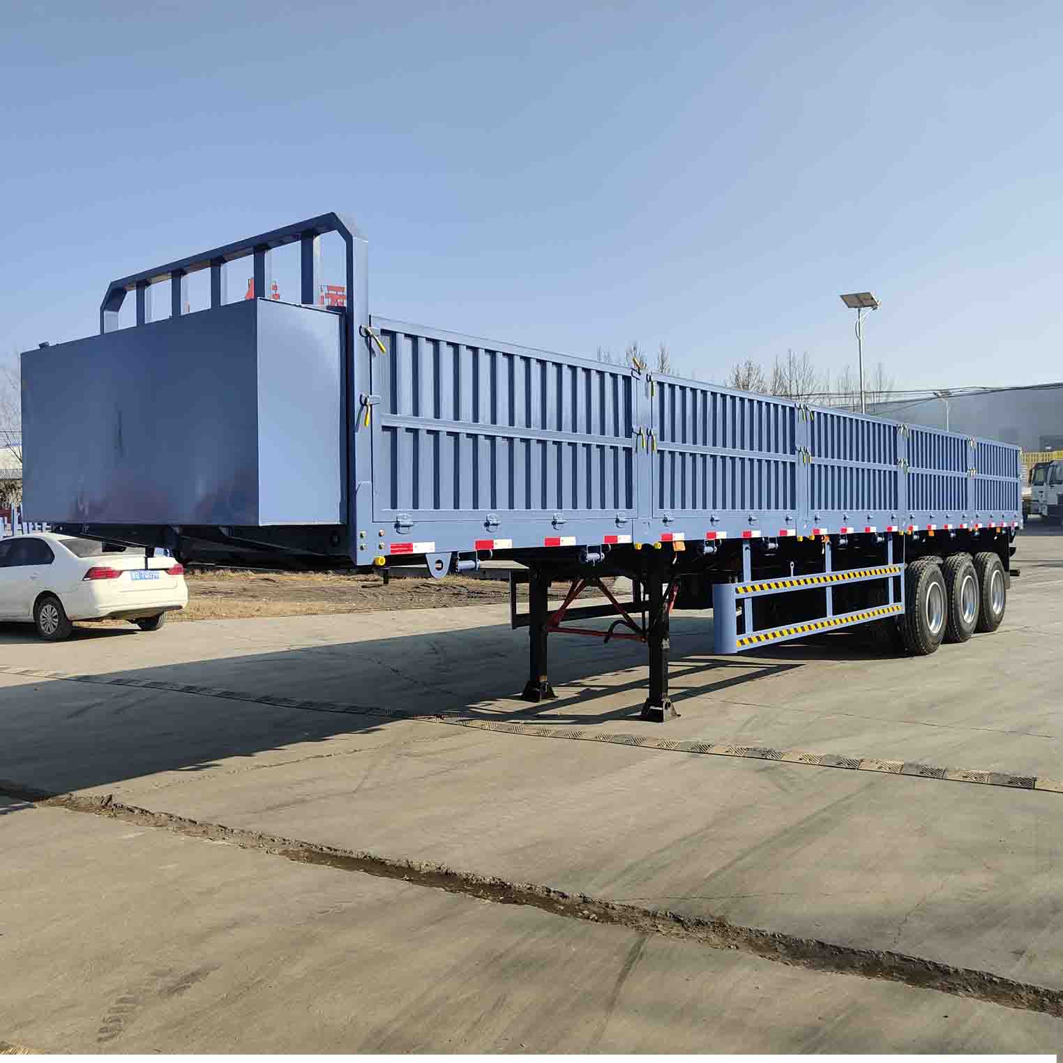 Derun 3 Axil Dropside Semi Trailer