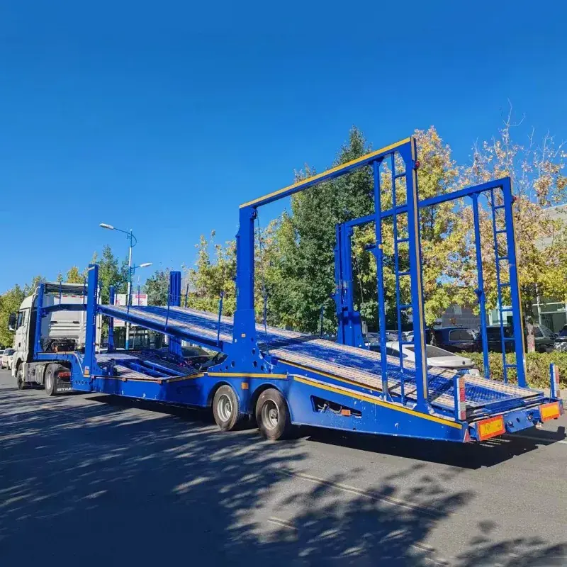 Bizkarreko autoen garraioaren trailer