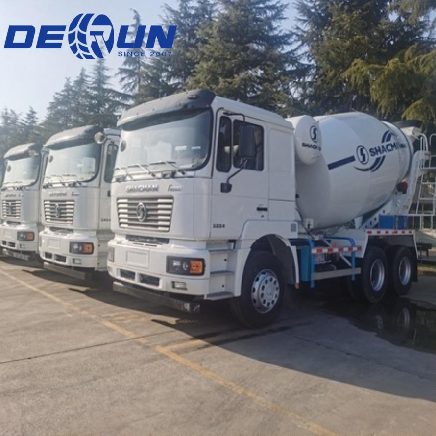 Shacman F3000 6x4 eta 8x4 Zementu Mixer Kamioia