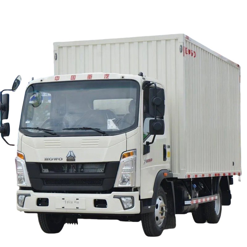 Sinotruk HOWO 4x2 5 tonako furgoneta arin berria