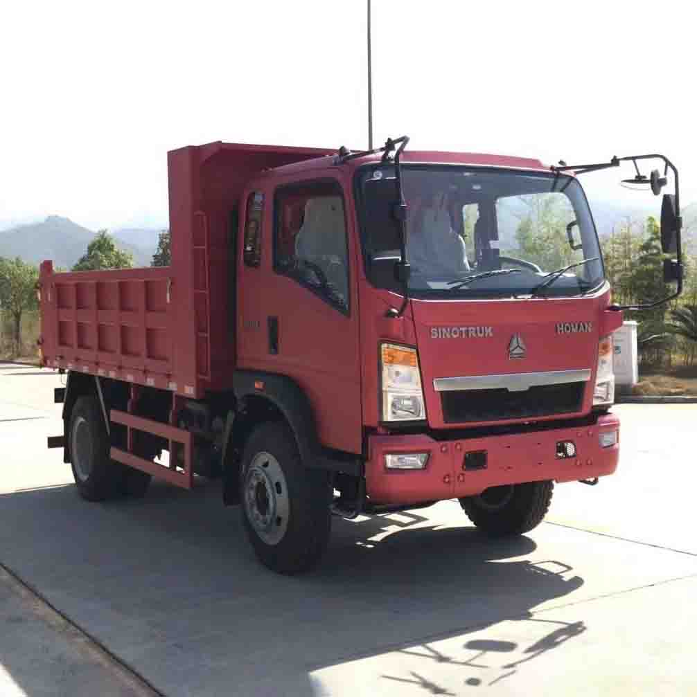Sinotruk Howo 4x2 atzeko zabortegia Light Tipper kamioia