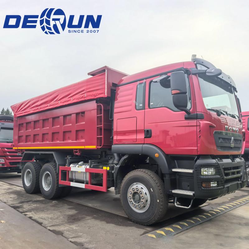 Sinotruk Howo TX 6x4 336HP Dump Truck Etiopia eta Djiboutirako