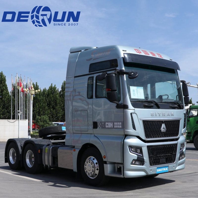 Sinotruk Sitrak 6x4 10 gurpila buruko traktore kamioia Lehen Mugitzailea